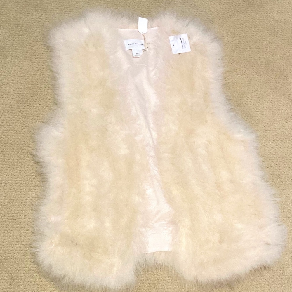 Club Monaco Fur vest
